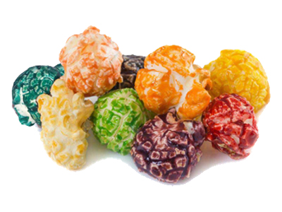 Produtos fabricados pela nossa linha de produção de pipoca