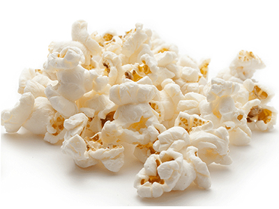 Produtos fabricados pela nossa linha de produção de pipoca