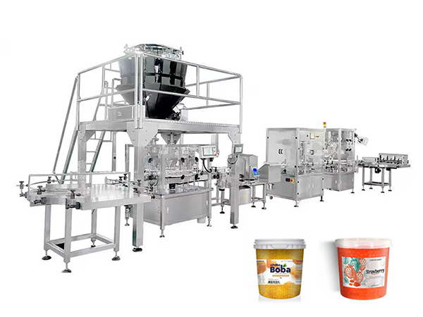 Automatic Gummy Candy Weighing Packaging Line