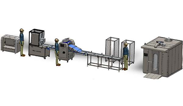 Automatic Gummy Candy Weighing Packaging Line